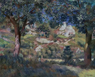 Paysage à La Roche Guyon, c.1887