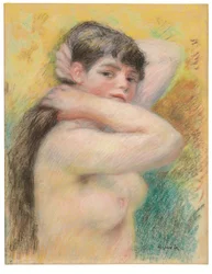 Le torse nu (Jeune fille à sa toilette)