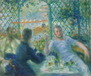 Déjeuner au restaurant Fournaise, le déjeuner des canotiers, 1875