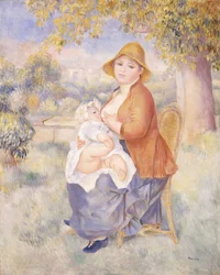 Mère et enfant, Maternité, 1886