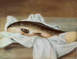 Nature morte au poisson