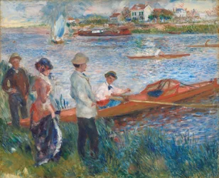 Rameurs à Chatou