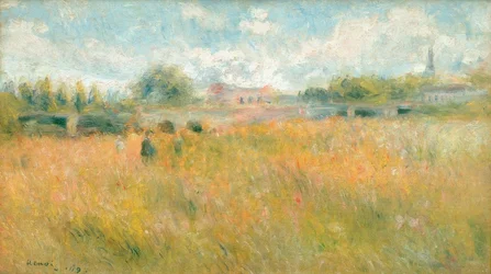 Paysage au bord de la Seine à Rueil