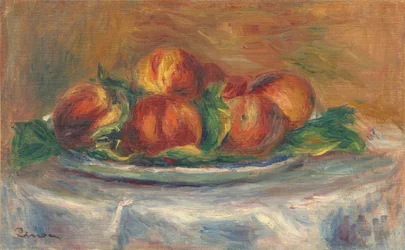 Pêches sur une assiette, 1902-1905