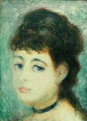 Portrait de jeune femme. La Parisienne