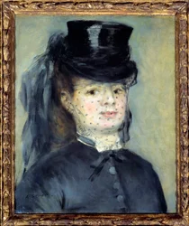 Portrait de Madame Darras, née Henriette Oudiette, épouse du capitaine Paul Darras (Étude pour l
