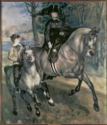 Cavalière au Bois de Boulogne