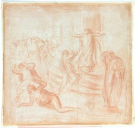 Esquisse pour Œdipe Roi