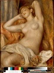 Baigneuse endormie