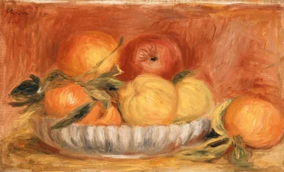 Nature morte aux pommes et oranges, fin des années 1890