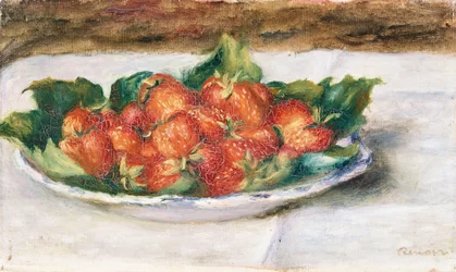 Nature morte avec fraises