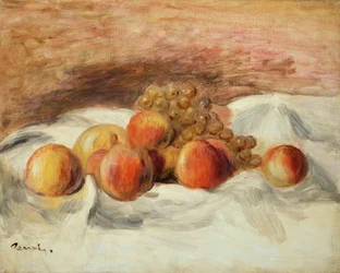 Nature morte avec des pêches