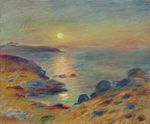 Coucher de Soleil à Douarnenez, c. 1883