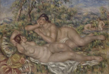Les Baigneuses, 1918-1919