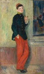 Le jeune soldat, vers 1880