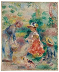 Le vendeur de pommes, 1890