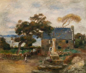 Treboul, près de Douardenez, Bretagne, 1895
