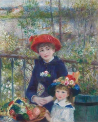 Deux Sœurs sur la Terrasse, 1881
