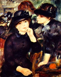 Deux filles en noir