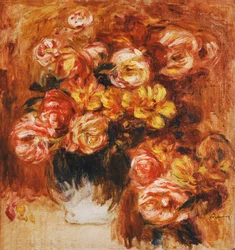 Vase de roses