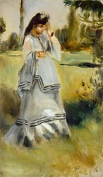 Femme dans un parc, 1866