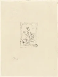 Femme avec une vigne, 2e variante