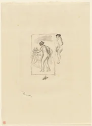 Femme avec vigne, 4e variante