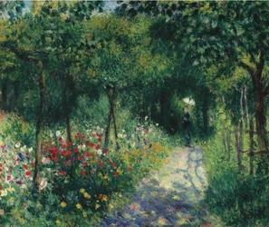 Femmes dans le jardin, 1873