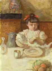 Enfant avec des chats, vers 1906