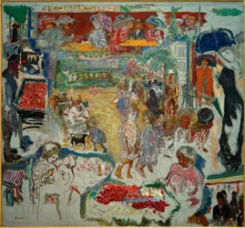 Grande décoration, scène de rue