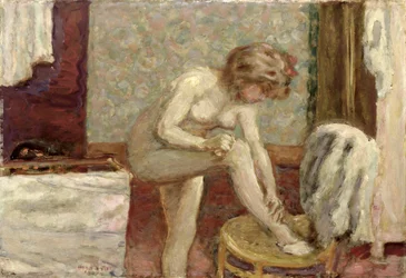 Dans la salle de bain, 1907