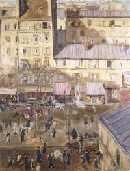 Le Boulevard Exterieur: Boulevard de Clichy et Angle de la rue de Douai