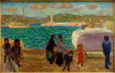 Le golfe embrumé (ciel de mistral)