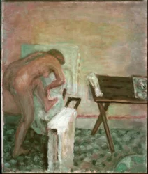 Petit nu penché