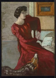 Portrait de Madame Hessel, ou la Femme en rouge, 1901