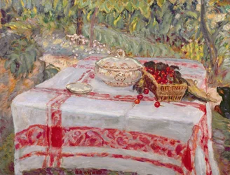 Nature morte à la nappe, vers 1914