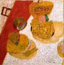 Coin de table Nature morte de fruits