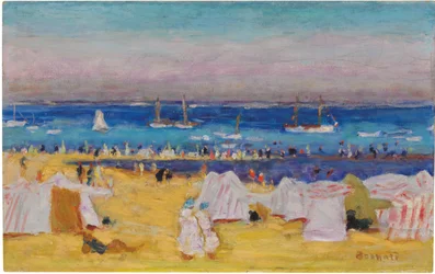 La Plage (Arachon), c.1922