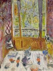 La salle du petit déjeuner, vers 1930