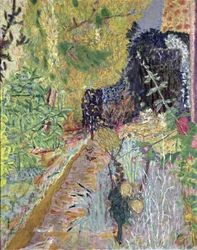 Le jardin, vers 1936
