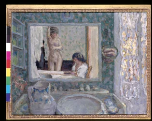 Le Miroir dans la chambre verte
