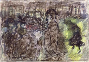 La place, soir, 1899