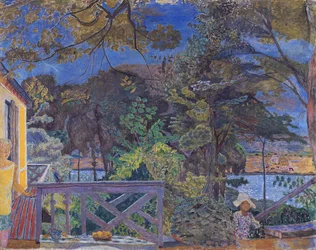 La terrasse à Vernon, 1928