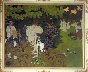Crépuscule ou Partie de croquet
