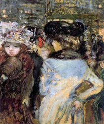 Deux Femmes, Place Clichy, Paris, 1905