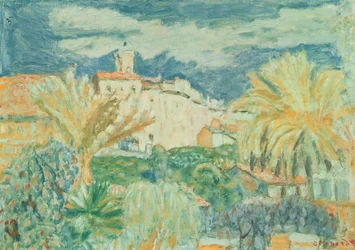 Vue de Le Cannet, 1920