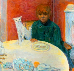 Femme avec un Chat, 1912