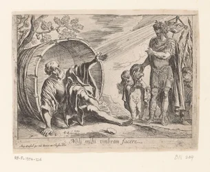 Alexandre le Grand et Diogène
