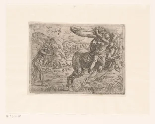 Hercule sauve Déjanire de Nessus