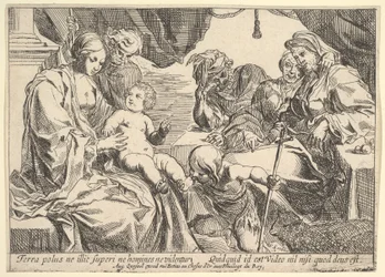 Sainte Famille avec Saints, 1610-1642